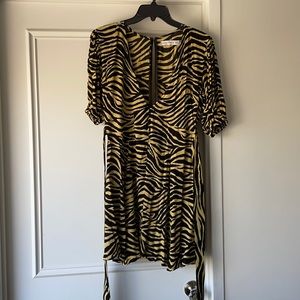 Zebra print Faithfull The Brand mini dress size S